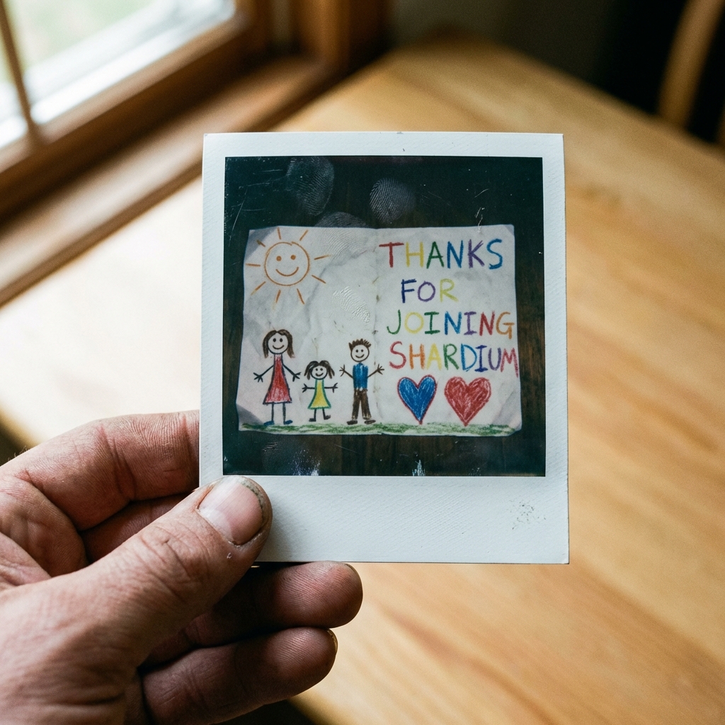 a drawing of a family for you